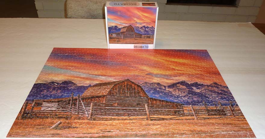 Barn and Grand Teton National Park