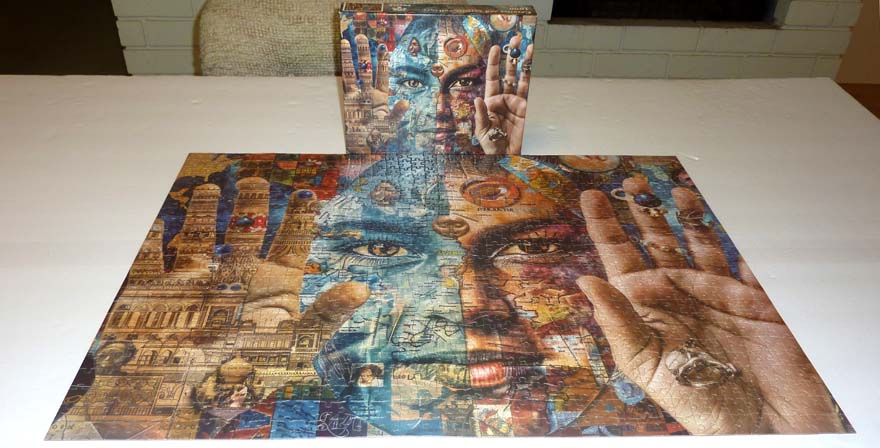Creative and artistic collages