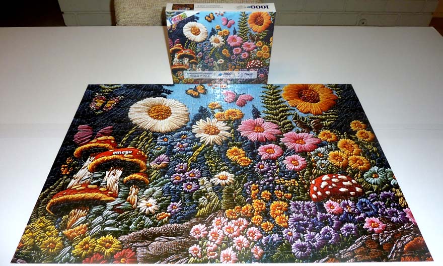Embroidered Wildflowers